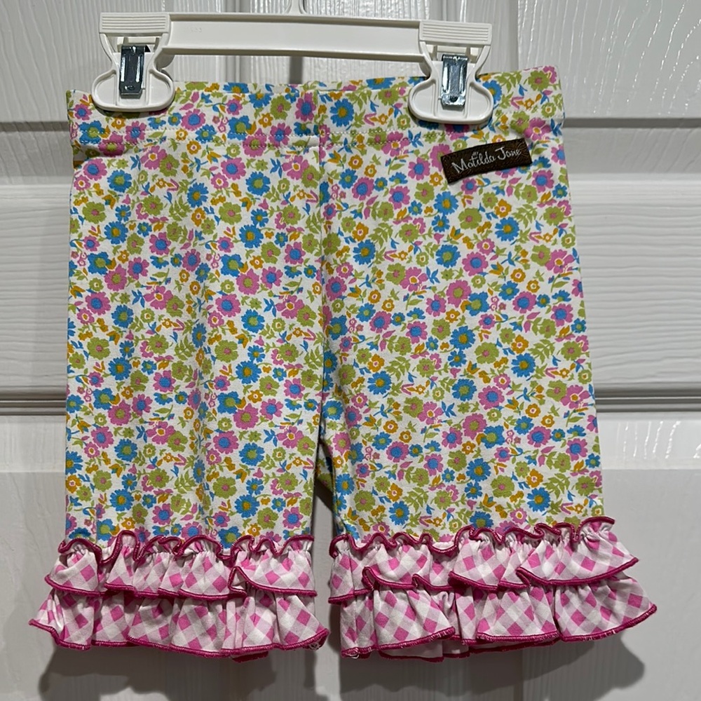 Matilda Jane Floral Ruffle Shorts for Kids